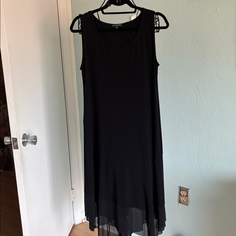 Eileen Fisher Black Petite Dress